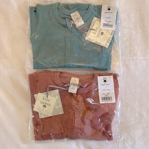 Kate Quinn, 6-9m zipper footie bundle